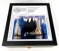 The Isle Of The Dead by Arnold Böcklin (510 Pieces) Heirloom Wooden Jigsaw Puzzle - Nautilus Puzzles - Wooden Jigsaw Puzzles For Adults