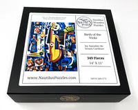 Birth of the Viola (349 Piece Wooden Jigsaw Puzzle) - Nautilus Puzzles - Wooden Jigsaw Puzzles For Adults