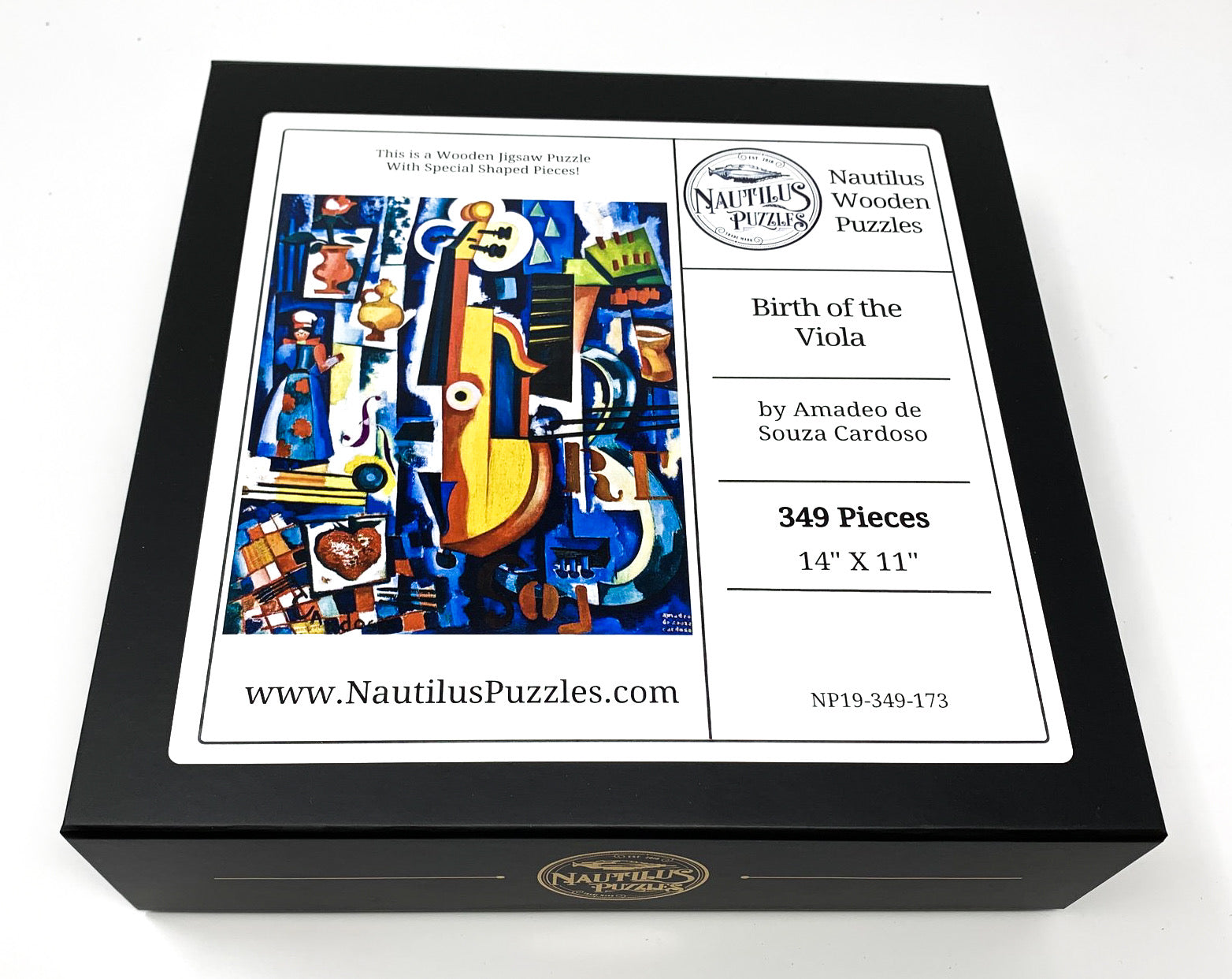 Birth of the Viola (349 Piece Wooden Jigsaw Puzzle) - Nautilus Puzzles - Wooden Jigsaw Puzzles For Adults