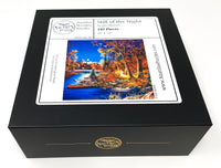 Still of the Night - 245 Piece Wooden Jigsaw Puzzle - Nautilus Puzzles - Wooden Jigsaw Puzzles For Adults