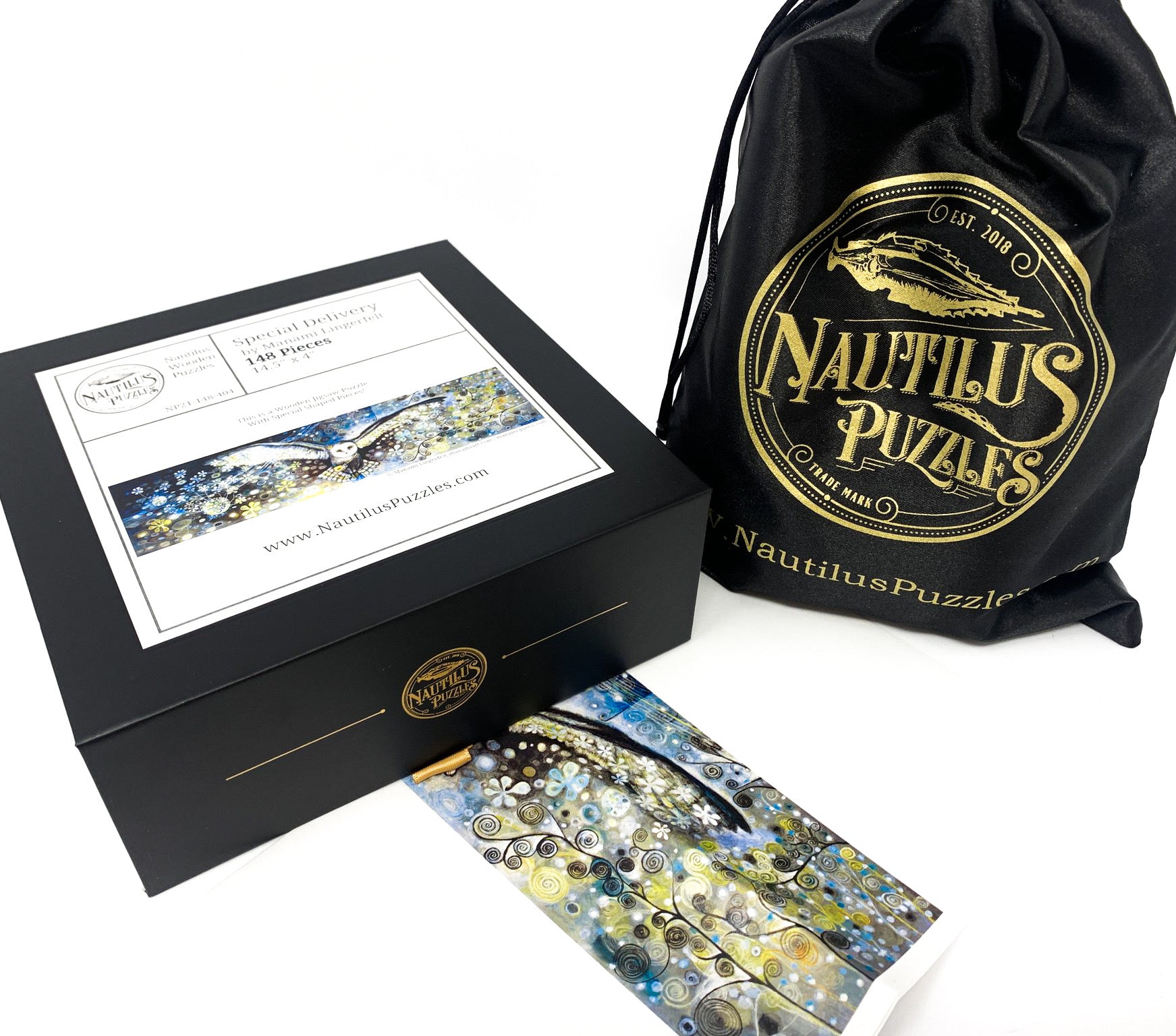 Special Delivery - 148 Piece Wooden Jigsaw Puzzle - Nautilus Puzzles - Wooden Jigsaw Puzzles For Adults