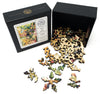 Birds & Insects (47 Pieces) Mini Wooden Puzzle - Nautilus Puzzles - Wooden Jigsaw Puzzles For Adults