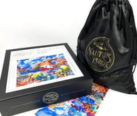 The Zig Zag Traveler (501 Piece Wooden Jigsaw Puzzle) - Nautilus Puzzles - Wooden Jigsaw Puzzles For Adults