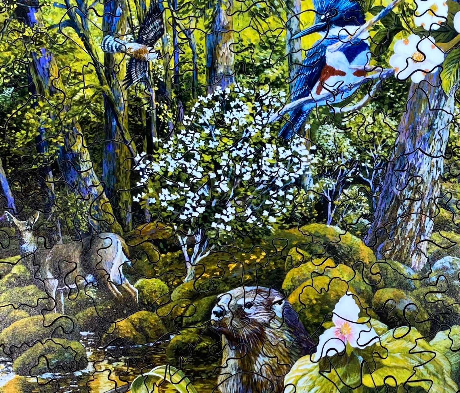 Great Smoky Mountains (262 Piece Wooden Jigsaw Puzzle) - Nautilus Puzzles - Wooden Jigsaw Puzzles For Adults