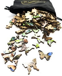 Sloth Among the Butterflies | 143 Pieces | Sloth Puzzle