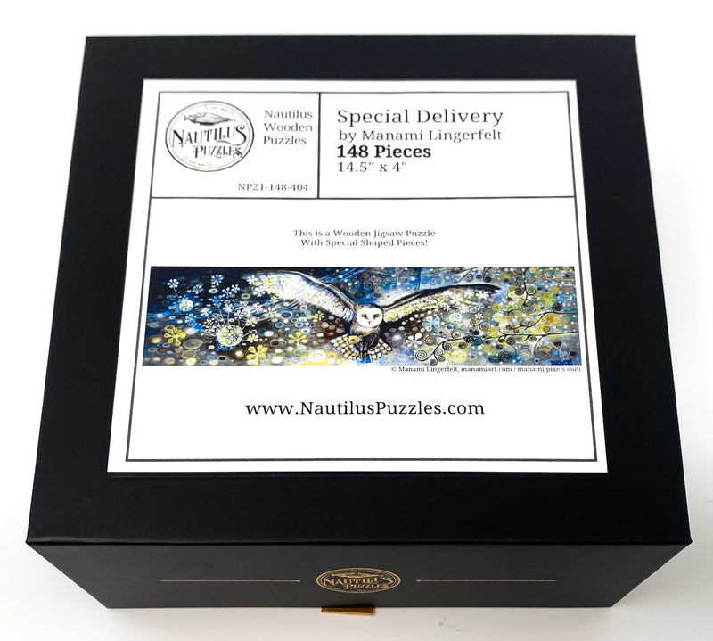 Special Delivery - 148 Piece Wooden Jigsaw Puzzle - Nautilus Puzzles - Wooden Jigsaw Puzzles For Adults