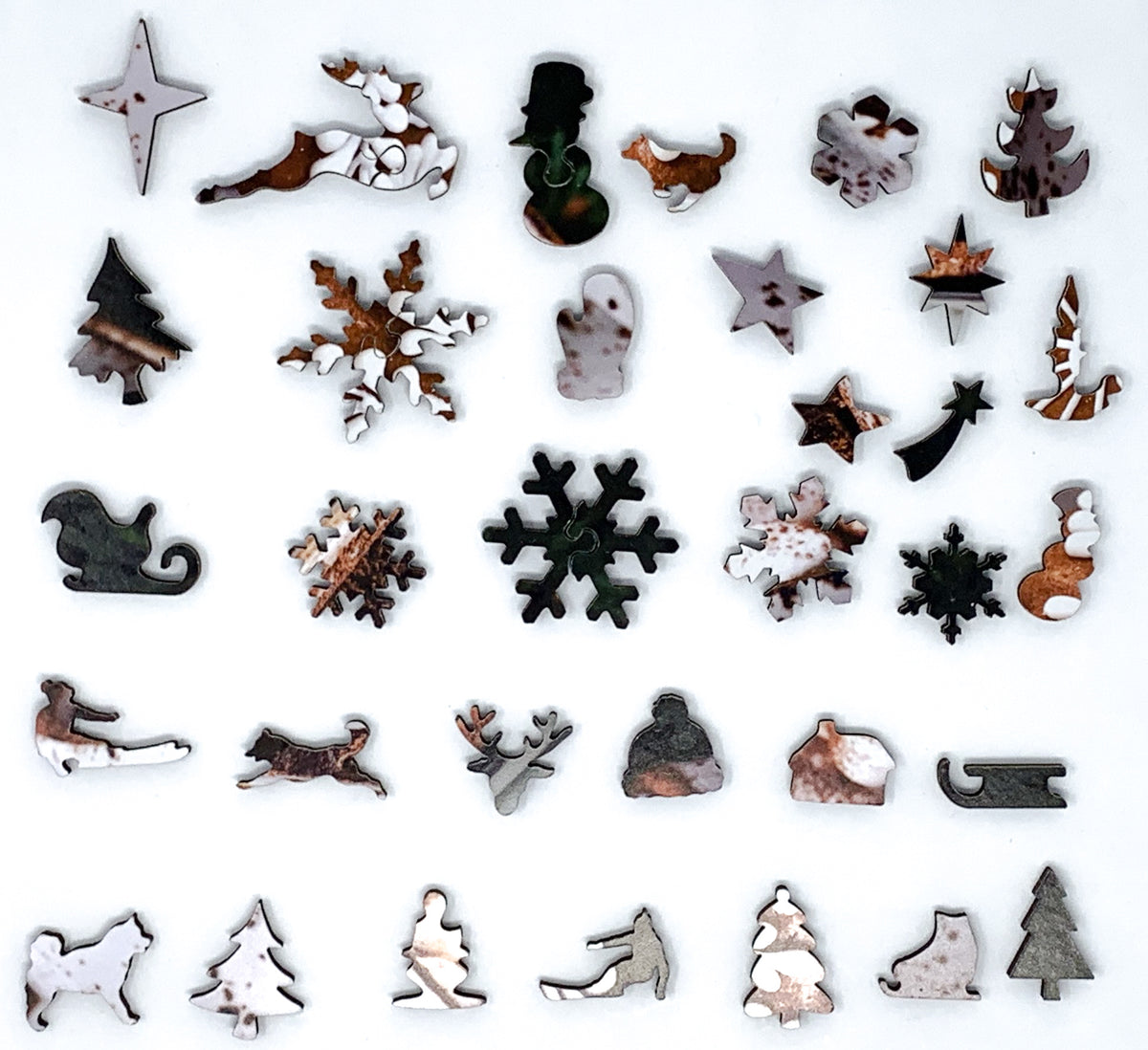 Christmas Cocoa Time - 200 Piece Christmas Wooden Jigsaw Puzzle - Nautilus Puzzles - Wooden Jigsaw Puzzles For Adults