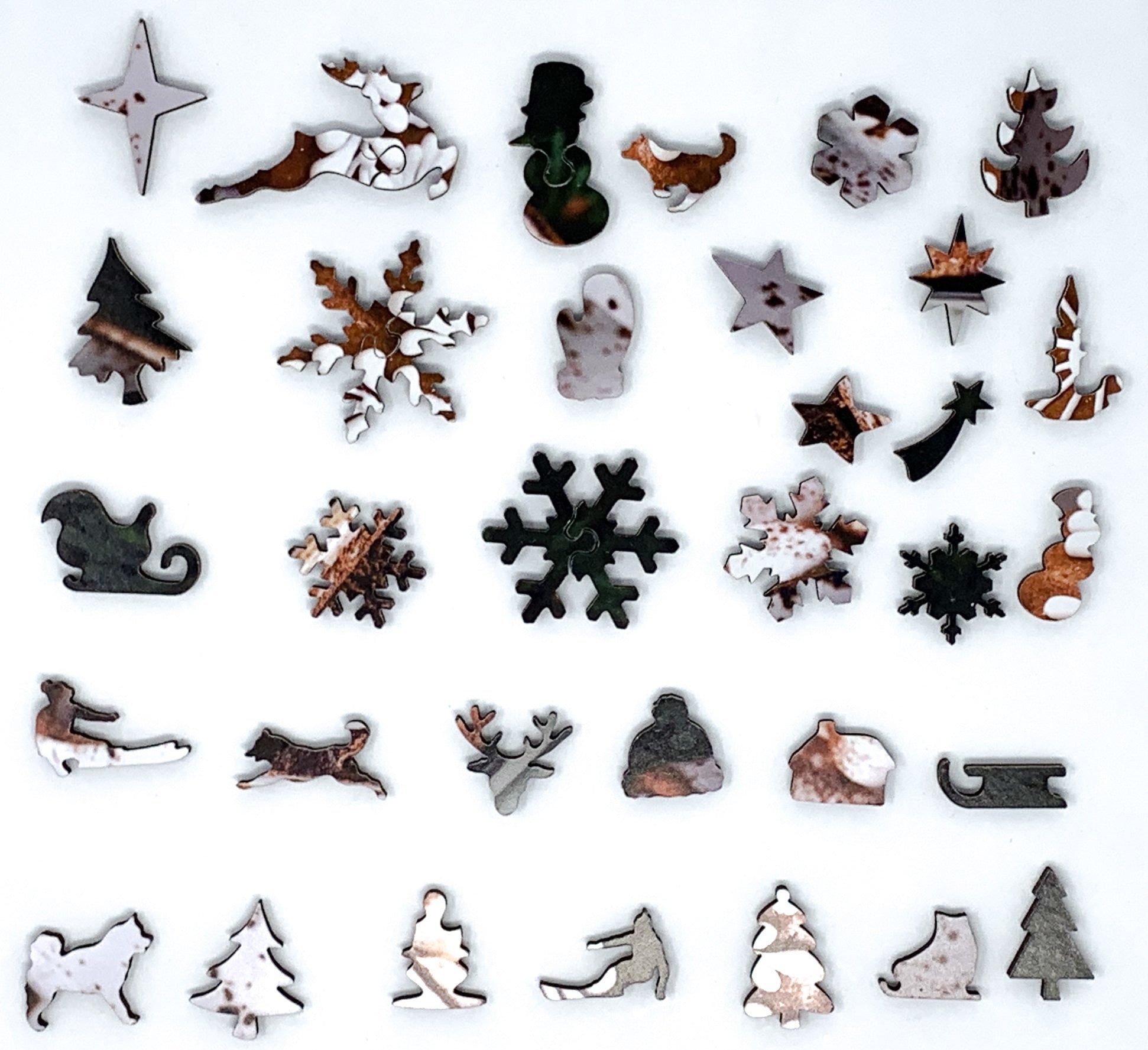 Christmas Cocoa Time - 200 Piece Christmas Wooden Jigsaw Puzzle - Nautilus Puzzles - Wooden Jigsaw Puzzles For Adults