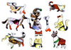 Crazy Christmas Cats (55 Piece Mini Christmas Wooden Jigsaw Puzzle) - Nautilus Puzzles - Wooden Jigsaw Puzzles For Adults
