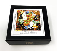 Halloween Cookies (47 Piece Mini Halloween Wooden Jigsaw Puzzle) - Nautilus Puzzles - Wooden Jigsaw Puzzles For Adults