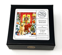 Christmas Welcome (51 Piece Mini Christmas Wooden Jigsaw Puzzle) - Nautilus Puzzles - Wooden Jigsaw Puzzles For Adults