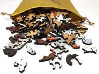 Cat in the Window - 215 Piece Cat Wooden Jigsaw Puzzle - Nautilus Puzzles - Wooden Jigsaw Puzzles For Adults