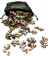 Birds & Orchids (122 Piece Adult Wooden Jigsaw Puzzle) - Nautilus Puzzles - Wooden Jigsaw Puzzles For Adults
