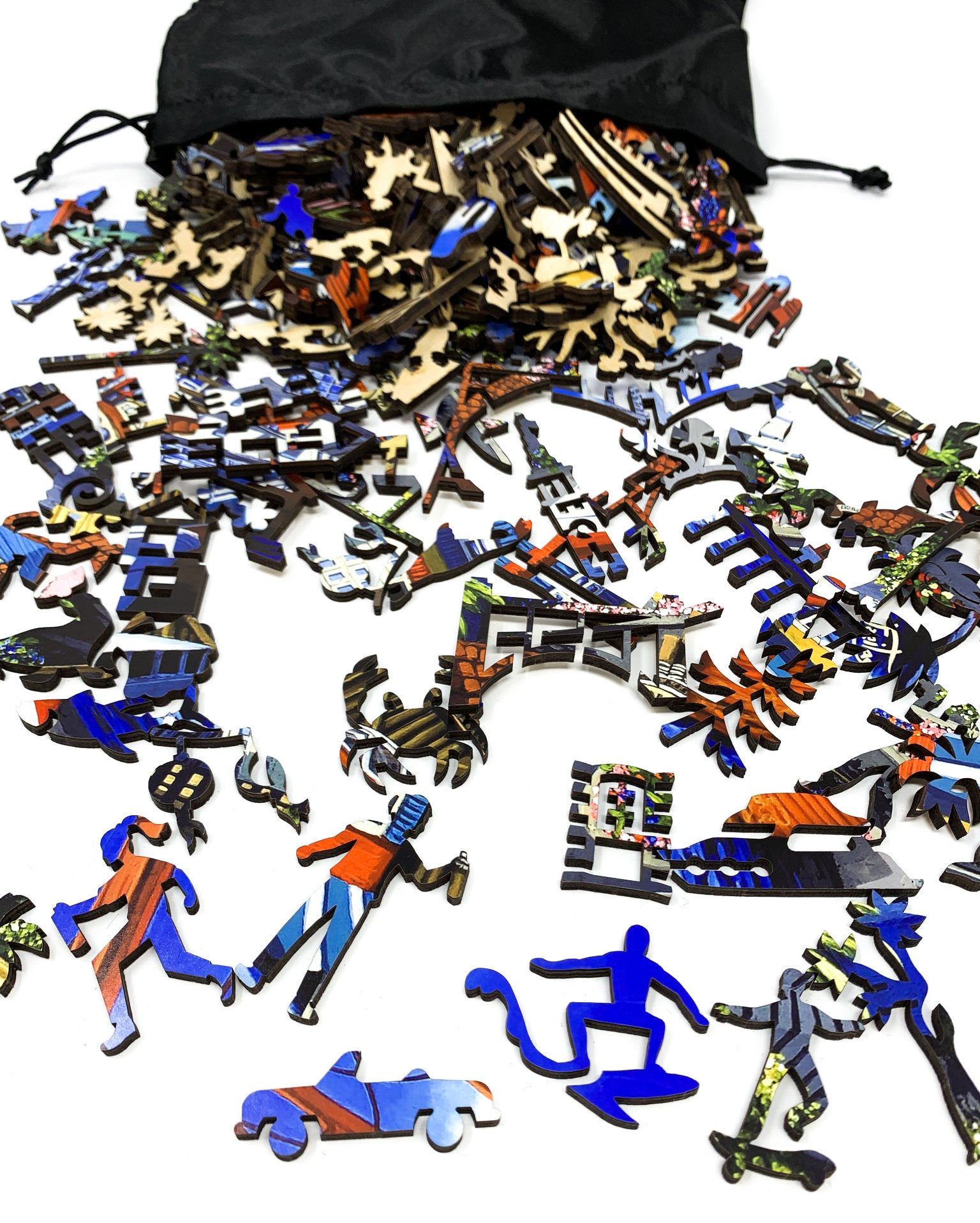 San Francisco - City By the Bay (486 Piece Wooden Jigsaw Puzzle