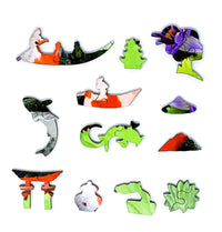 Koi Pond by Howard Robinson (400 Piece Wooden Jigsaw Puzzle) - Nautilus Puzzles - Wooden Jigsaw Puzzles For Adults