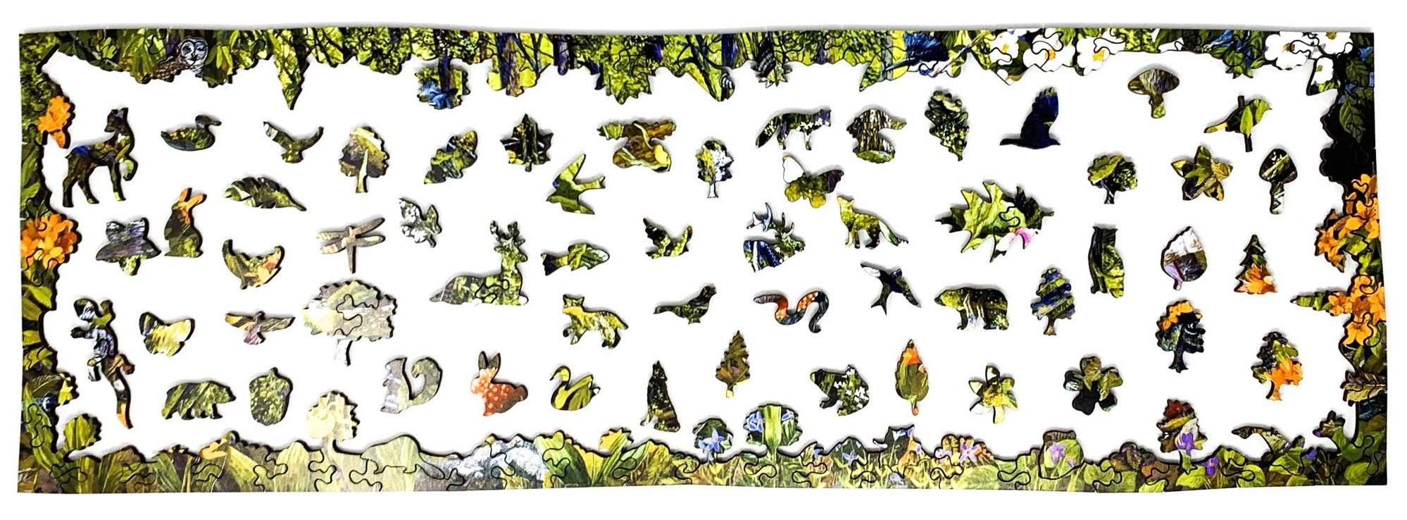 Great Smoky Mountains (262 Piece Wooden Jigsaw Puzzle) - Nautilus Puzzles - Wooden Jigsaw Puzzles For Adults