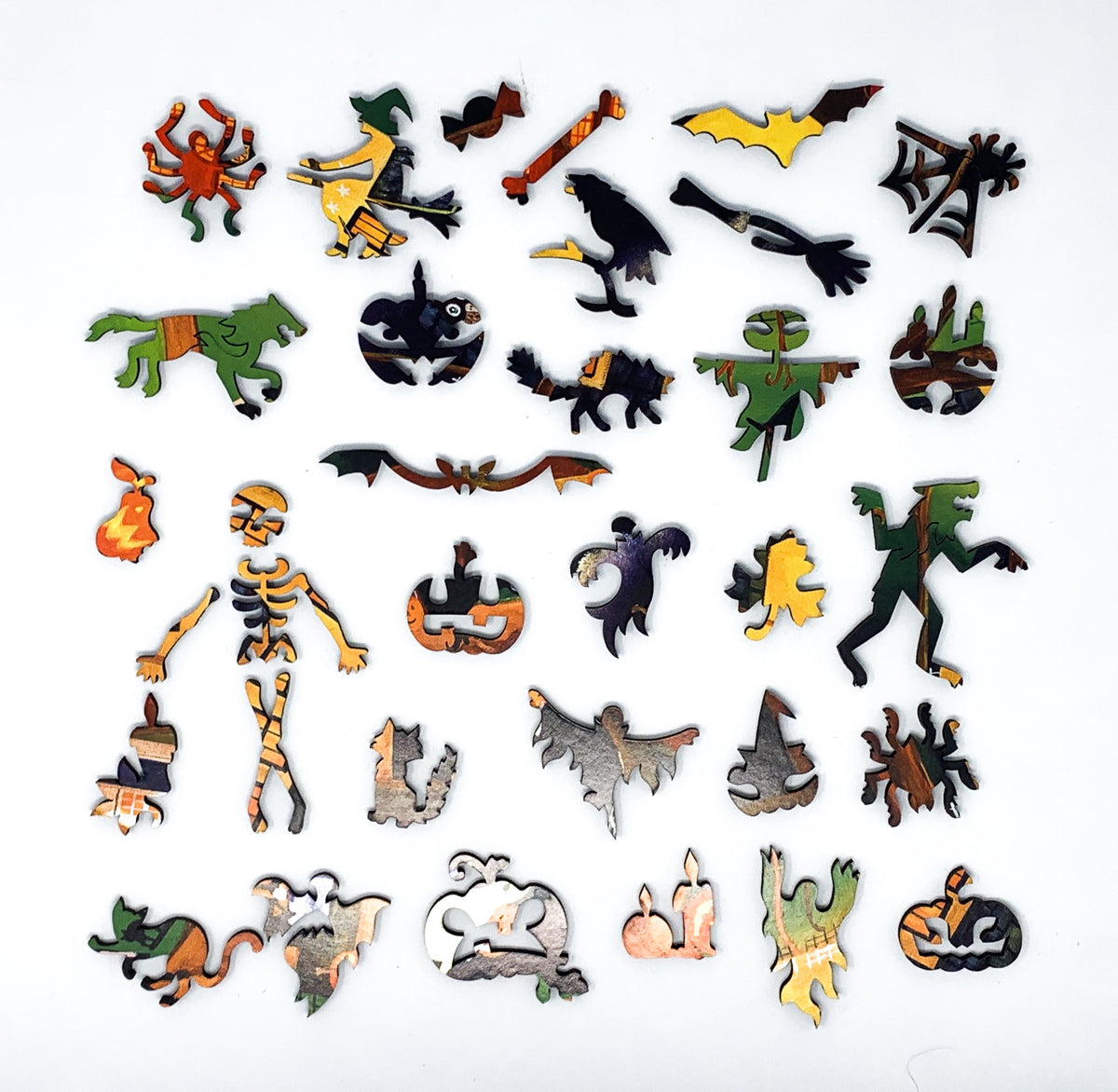 Halloween Trick or Treat - 363 Piece Halloween Wooden Jigsaw Puzzle - Nautilus Puzzles - Wooden Jigsaw Puzzles For Adults