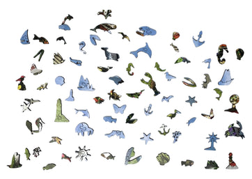 Lobster Cove (473 Piece Wooden Jigsaw Puzzle) - Nautilus Puzzles - Wooden Jigsaw Puzzles For Adults