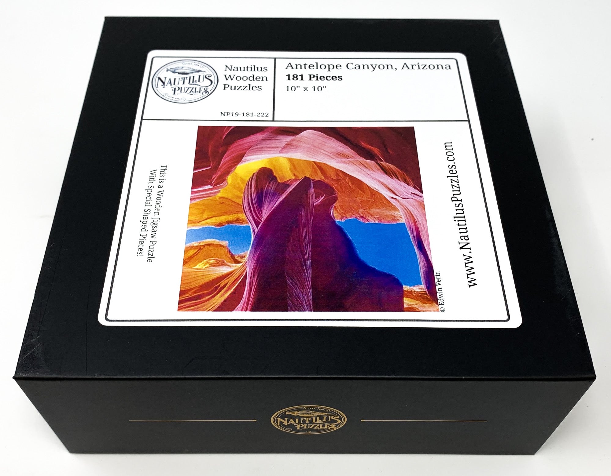 Antelope Canyon, Arizona (181 Piece Wooden Jigsaw Puzzle) - Nautilus Puzzles - Wooden Jigsaw Puzzles For Adults