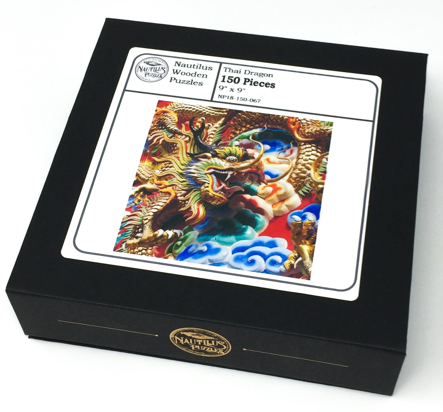 Thai Dragon (150 Piece Wooden Jigsaw Puzzle) | Nautilus Puzzles