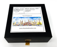 Main Street, New York (159 Piece Wooden Jigsaw Puzzle) - Nautilus Puzzles - Wooden Jigsaw Puzzles For Adults