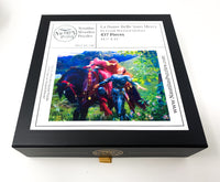 La Belle Dame sans Merci by Sir Francis Dicksee (437 Piece Wooden Jigsaw Puzzle) - Nautilus Puzzles - Wooden Jigsaw Puzzles For Adults