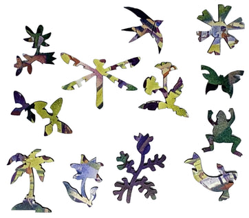 A Sunday on La Grande Jatte (50 Pieces) Mini Wooden Jigsaw Puzzle - Nautilus Puzzles - Wooden Jigsaw Puzzles For Adults