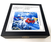 Twilight Snowstorm (473 Piece Wooden Jigsaw Puzzle) - Nautilus Puzzles - Wooden Jigsaw Puzzles For Adults