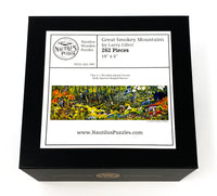 Great Smoky Mountains (262 Piece Wooden Jigsaw Puzzle) - Nautilus Puzzles - Wooden Jigsaw Puzzles For Adults