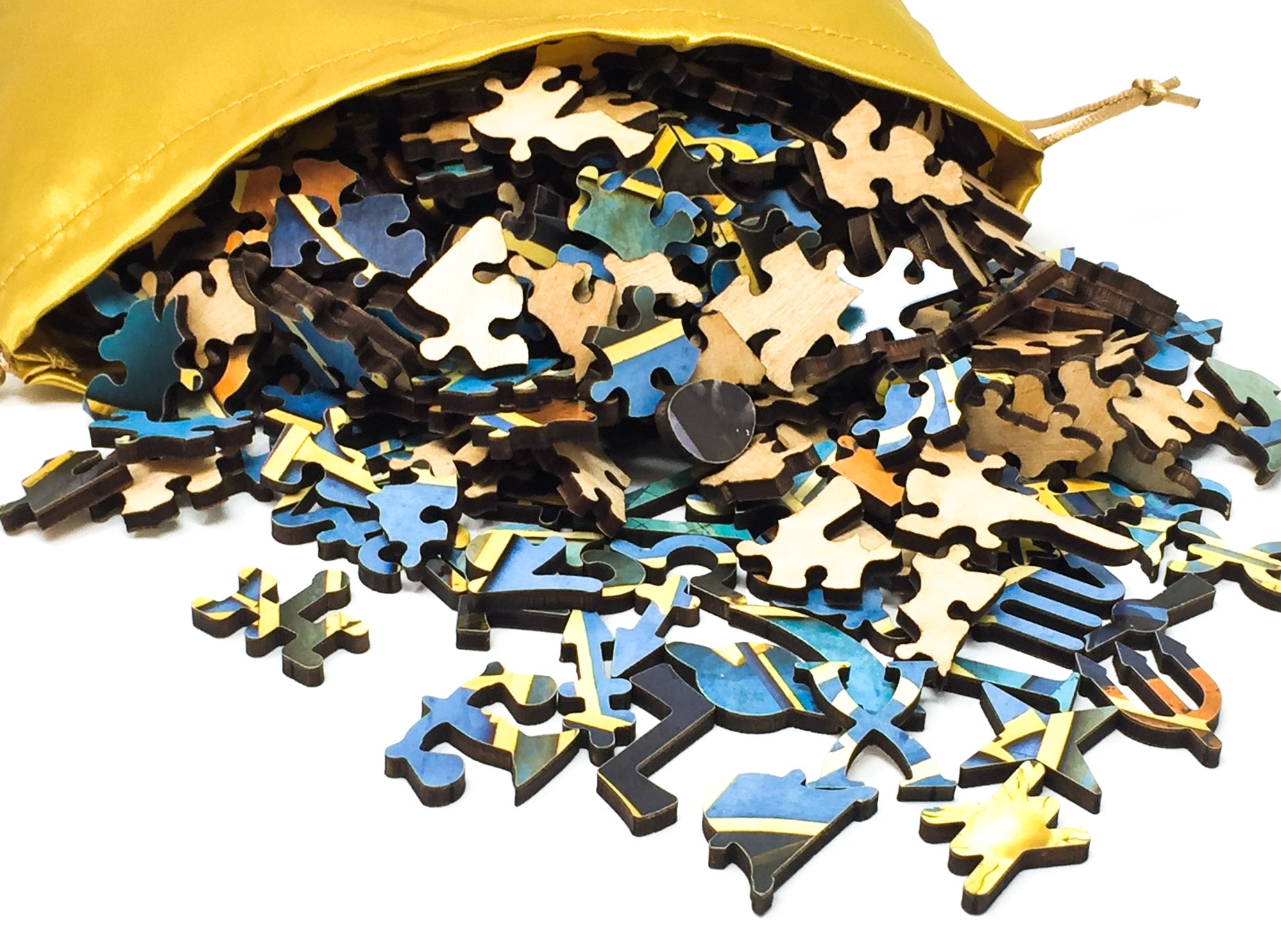 Prague Clock - 500 Piece Wooden Jigsaw Puzzle - Nautilus Puzzles - Wooden Jigsaw Puzzles For Adults