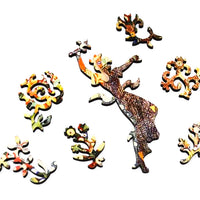 La Primavera by Galileo Chini (367 Piece Wooden Jigsaw Puzzle) - Nautilus Puzzles - Wooden Jigsaw Puzzles For Adults