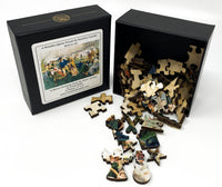 A Merry Christmas from the Pears' Annual (51 Piece Mini Christmas Wooden Puzzle) - Nautilus Puzzles - Wooden Jigsaw Puzzles For Adults