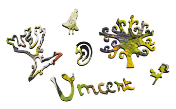 Trip To Auvers by Vincent Van Gogh (302 Pieces) Wooden Jigsaw Puzzle - Nautilus Puzzles - Wooden Jigsaw Puzzles For Adults