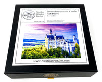 Neuschwanstein Castle (428 Piece Wooden Jigsaw Puzzle) - Nautilus Puzzles - Wooden Jigsaw Puzzles For Adults