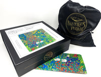 Klimt's Farm Garden (324 Piece Wooden Jigsaw Puzzle) - Nautilus Puzzles - Wooden Jigsaw Puzzles For Adults