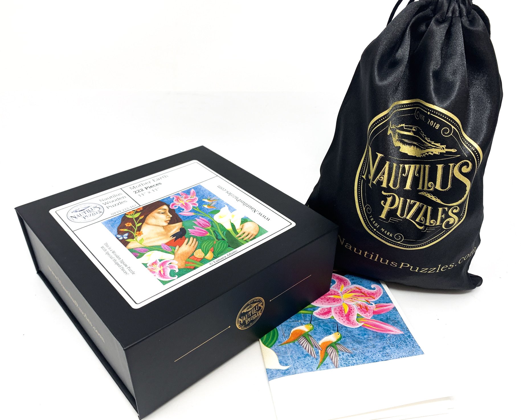 Mother Earth - 222 Piece Wooden Jigsaw Puzzle - Nautilus Puzzles - Wooden Jigsaw Puzzles For Adults