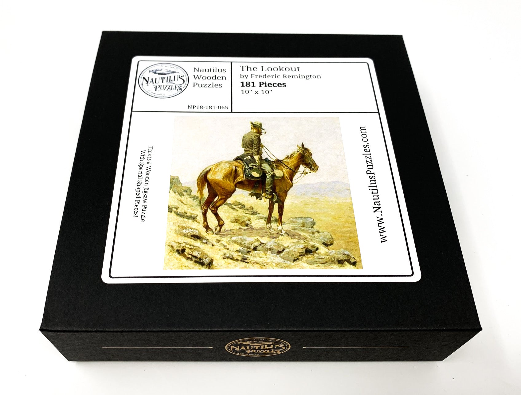 The Lookout (181 Pieces) by Frederic Remington Wooden Jigsaw
