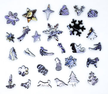 Winter Carriages - 200 Piece Winter Wooden Jigsaw Puzzle - Nautilus Puzzles - Wooden Jigsaw Puzzles For Adults