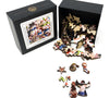Smiling Snowmen (51 Piece Mini Christmas Wooden Jigsaw Puzzle) - Nautilus Puzzles - Wooden Jigsaw Puzzles For Adults
