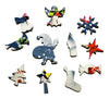 Mr. & Mrs. Snowman (50 Piece Mini Christmas Wooden Jigsaw Puzzle) - Nautilus Puzzles - Wooden Jigsaw Puzzles For Adults