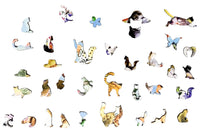 Cats in Hats (146 Piece Cat Jigsaw Puzzle) - Nautilus Puzzles - Wooden Jigsaw Puzzles For Adults