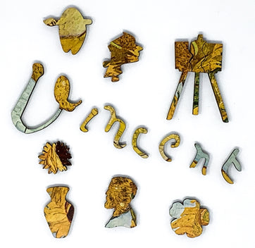 Sunflowers, 1888 by Van Gogh (120 Piece Sunflower Wooden Jigsaw Puzzle) - Nautilus Puzzles - Wooden Jigsaw Puzzles For Adults