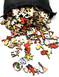 Christmas Welcome (360 Piece Christmas Wooden Jigsaw Puzzle) - Nautilus Puzzles - Wooden Jigsaw Puzzles For Adults
