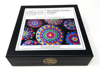 Mandala Stones (432 Piece Wooden Jigsaw Puzzle) - Nautilus Puzzles - Wooden Jigsaw Puzzles For Adults