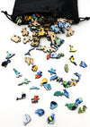 Dolphins At Play (139 Piece Wooden Jigsaw Puzzle) - Nautilus Puzzles - Wooden Jigsaw Puzzles For Adults