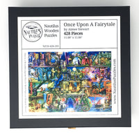 Once Upon A Fairytale (428 Piece Wooden Jigsaw Puzzle) - Nautilus Puzzles - Wooden Jigsaw Puzzles For Adults