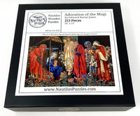 Adoration Of The Magi (253 Pieces) Wooden Christmas Jigsaw Puzzle - Nautilus Puzzles - Wooden Jigsaw Puzzles For Adults