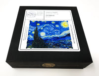 Starry Night by Vincent Van Gogh (211 Piece Wooden Jigsaw Puzzle) - Nautilus Puzzles - Wooden Jigsaw Puzzles For Adults