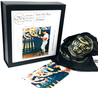Stan The Man - 250 Piece Baseball Wooden Jigsaw Puzzle - Nautilus Puzzles - Wooden Jigsaw Puzzles For Adults