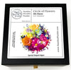 Circle of Flowers (392 Piece Shaped Flower Wooden Jigsaw Puzzle) - Nautilus Puzzles - Wooden Jigsaw Puzzles For Adults